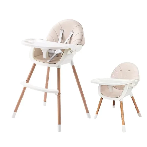 3-in-1 High Chair – Adjustable, with Tray & Harness