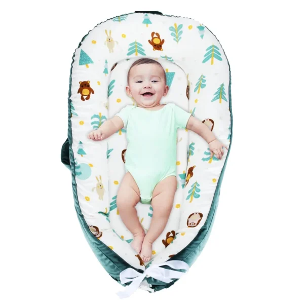 Portable Baby Lounger – Breathable Nest for Newborns (0–24 Months)