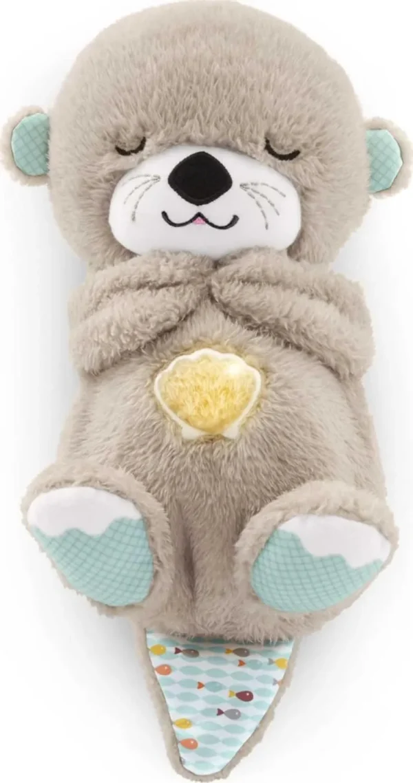 Soothe 'n Snuggle Otter – Baby Sound & Light Plush Toy - Image 2